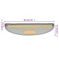 vidaXL Tappetini per Scale 10 pz 56x17x3 cm Grigi vidaXL Tappetini per Scale 10 pz 56x17x3 cm Grigi