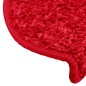 vidaXL Tappetini per Scale 10 pz 65x21x4 cm Rossi vidaXL Tappetini per Scale 10 pz 65x21x4 cm Rossi