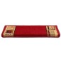 vidaXL Tappetini per Scale Autoadesivi 10 pz 65x21x4 cm Rossi vidaXL Tappetini per Scale Autoadesivi 10 pz 65x21x4 cm Rossi