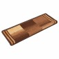 vidaXL Tappetini per Scale Autoadesivi 10 pz 65x21x4 cm Marroni
