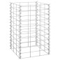 vidaXL Fioriere Rialzate a Gabbione 3 pz 30x30x50 cm in Ferro vidaXL Fioriere Rialzate a Gabbione 3 pz 30x30x50 cm in Ferro