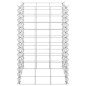 vidaXL Fioriere Rialzate a Gabbione 3 pz 30x30x50 cm in Ferro vidaXL Fioriere Rialzate a Gabbione 3 pz 30x30x50 cm in Ferro