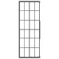 vidaXL Cabina Doccia ESG Smerigliato 80x80x180 cm Nera vidaXL Cabina Doccia ESG Smerigliato 80x80x180 cm Nera