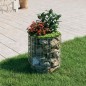 vidaXL Palo Gabbione Circolare in Acciaio Zincato Ø50x50 cm