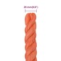 vidaXL Corda da Lavoro Arancione 20 mm 50 m in Polipropilene