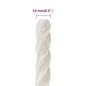 vidaXL Corda da Lavoro Bianca 16 mm 25 m in Polipropilene