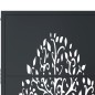 vidaXL Cancello Giardino Antracite 105x80 cm in Acciaio Design Albero vidaXL Cancello Giardino Antracite 105x80 cm in Acciaio Design Albero