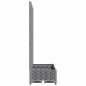 vidaXL Fioriera da Giardino e Graticcio Grigio Chiaro 80x40x121,5cm PP vidaXL Fioriera da Giardino e Graticcio Grigio Chiaro 80x40x121,5cm PP