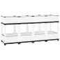 vidaXL Fioriera Rialzata 160x40x71 cm in Polipropilene vidaXL Fioriera Rialzata 160x40x71 cm in Polipropilene