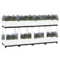 vidaXL Fioriera Rialzata 160x40x71 cm in Polipropilene vidaXL Fioriera Rialzata 160x40x71 cm in Polipropilene
