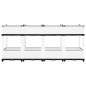 vidaXL Fioriera Rialzata 160x40x71 cm in Polipropilene vidaXL Fioriera Rialzata 160x40x71 cm in Polipropilene