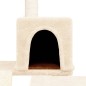 vidaXL Albero per Gatti con Tiragraffi in Sisal Crema 82 cm vidaXL Albero per Gatti con Tiragraffi in Sisal Crema 82 cm