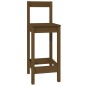 Set da Bar 7 pz Miele in Legno Massello di Pino Set da Bar 7 pz Miele in Legno Massello di Pino