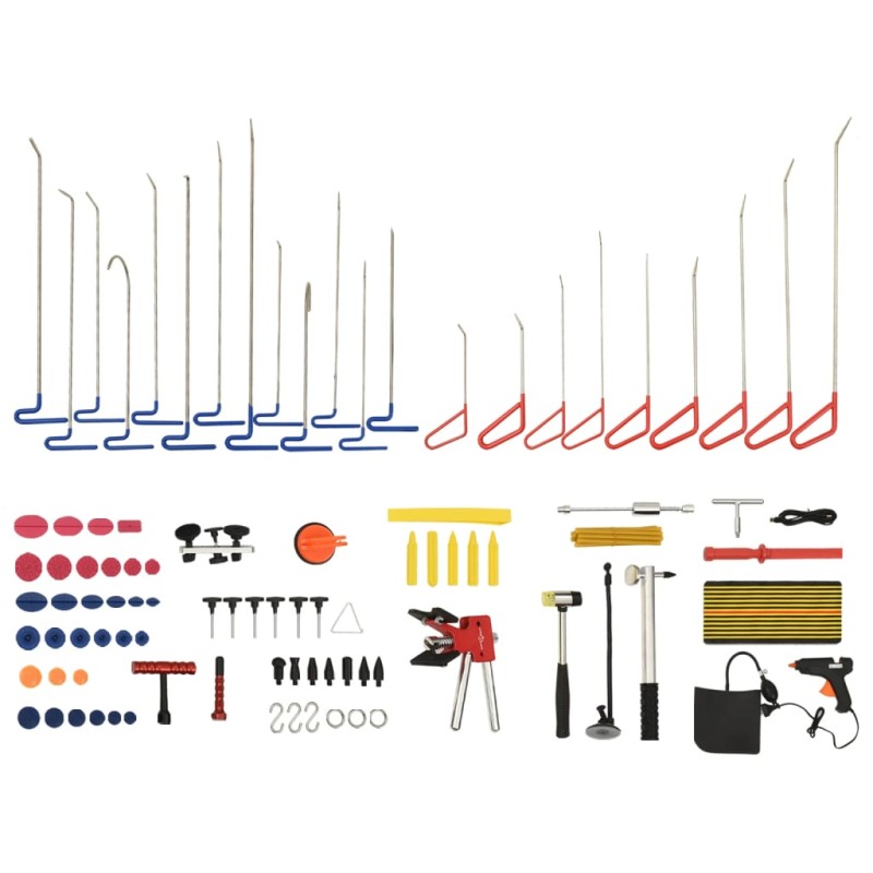 vidaXL Set per Rimozione Ammaccature Senza Verniciatura 89 pz vidaXL Set per Rimozione Ammaccature Senza Verniciatura 89 pz