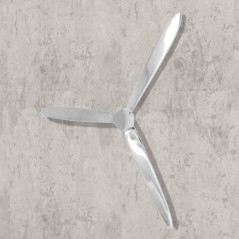 vidaXL Elica Montaggio a Muro Alluminio 70 cm Argento