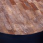 vidaXL Tavolino Laterale Rotondo in Legno di Teak di Recupero vidaXL Tavolino Laterale Rotondo in Legno di Teak di Recupero