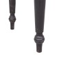 vidaXL Scrivania con 3 Cassetti 117x57x75 cm Legno Massello di Mogano