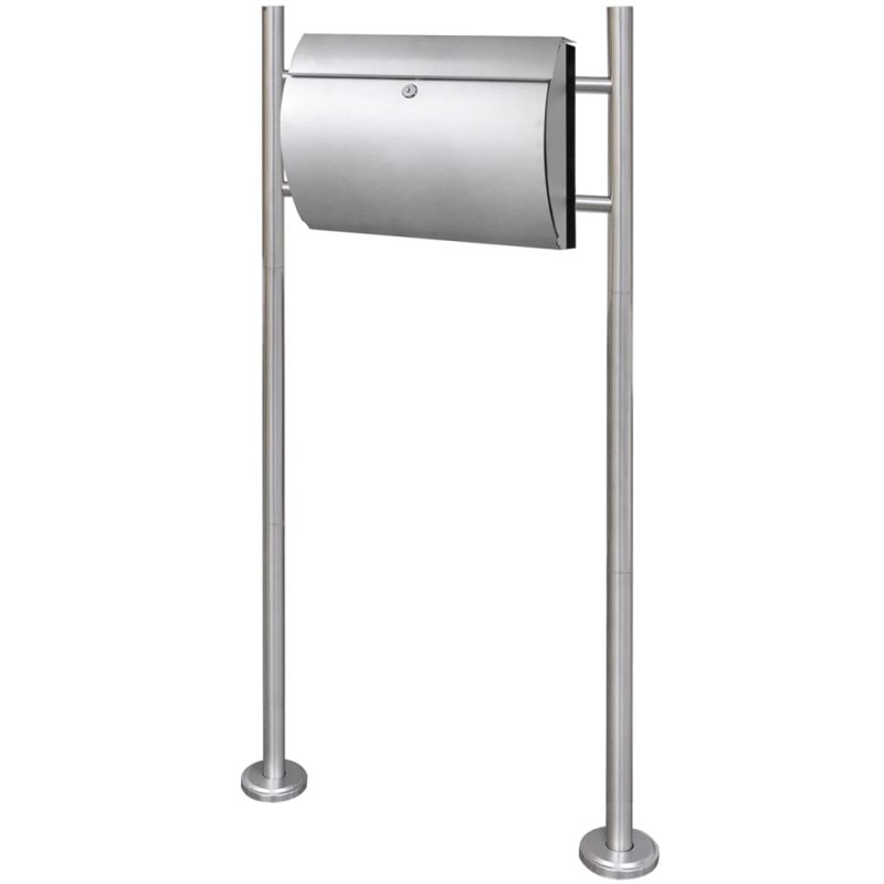 Casetta della Posta con Supporto in Acciaio Inox Casetta della Posta con Supporto in Acciaio Inox