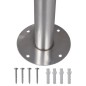 Casetta della Posta Doppia con Supporto in Acciaio Inox Casetta della Posta Doppia con Supporto in Acciaio Inox