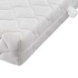 vidaXL Letto con Materasso in Massello di Pino 140x200 cm vidaXL Letto con Materasso in Massello di Pino 140x200 cm