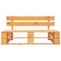 vidaXL Divano da Giardino a Pallet con Cuscini Sabbia in Legno di Pino vidaXL Divano da Giardino a Pallet con Cuscini Sabbia in Legno di Pino