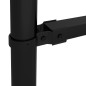vidaXL Recinto Giardino Punta a Lancia (1,5-1,75)x15,3m Acciaio Nera vidaXL Recinto Giardino Punta a Lancia (1,5-1,75)x15,3m Acciaio Nera