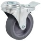 vidaXL Ruote Girevoli con Foro per Bulloni 12 pz 75 mm