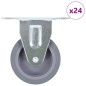 vidaXL Rotelle Fisse 24 pz 75 mm vidaXL Rotelle Fisse 24 pz 75 mm