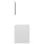 vidaXL Set Mobili da Bagno 2 pz Bianco Lucido in Legno Multistrato vidaXL Set Mobili da Bagno 2 pz Bianco Lucido in Legno Multistrato