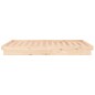 vidaXL Giroletto con LED 150x200 cm King Size in Legno Massello vidaXL Giroletto con LED 150x200 cm King Size in Legno Massello
