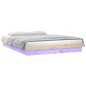 vidaXL Giroletto con LED 135x190 cm Double in Legno Massello vidaXL Giroletto con LED 135x190 cm Double in Legno Massello