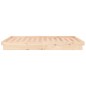 vidaXL Giroletto con LED 135x190 cm Double in Legno Massello vidaXL Giroletto con LED 135x190 cm Double in Legno Massello