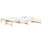 vidaXL Dormeuse Estraibile 2x(90x200) cm Legno Massello di Pino vidaXL Dormeuse Estraibile 2x(90x200) cm Legno Massello di Pino