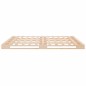 vidaXL Letto a Pallet 140x200 cm in Legno Massello di Pino vidaXL Letto a Pallet 140x200 cm in Legno Massello di Pino