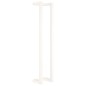 vidaXL Portasciugamani Bianco 23x18x110 cm in Legno Massello di Pino vidaXL Portasciugamani Bianco 23x18x110 cm in Legno Massello di Pino