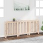 vidaXL Copertura Termosifone 210x21x85 cm in Legno Massello di Pino vidaXL Copertura Termosifone 210x21x85 cm in Legno Massello di Pino