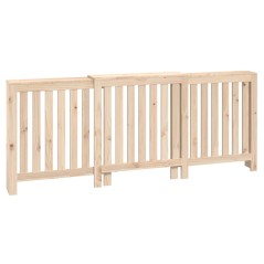 vidaXL Copertura Termosifone 210x21x85 cm in Legno Massello di Pino