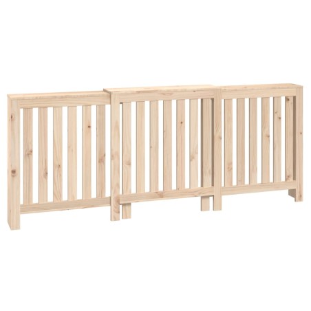 vidaXL Copertura Termosifone 210x21x85 cm in Legno Massello di Pino