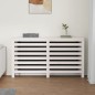 vidaXL Copertura Termosifone Bianca 153x19x84 cm Legno Massello Pino vidaXL Copertura Termosifone Bianca 153x19x84 cm Legno Massello Pino