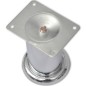 vidaXL Piedini Rotondi per Divani 8 pz Cromati 60 mm vidaXL Piedini Rotondi per Divani 8 pz Cromati 60 mm