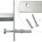 vidaXL Grate per Finestre Regolabili 2 pz 1000-1500 mm vidaXL Grate per Finestre Regolabili 2 pz 1000-1500 mm