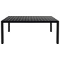vidaXL Set da Pranzo da Giardino 7 pz Nero vidaXL Set da Pranzo da Giardino 7 pz Nero