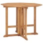 vidaXL Set da Pranzo da Giardino 5 pz Pieghevole in Massello di Teak vidaXL Set da Pranzo da Giardino 5 pz Pieghevole in Massello di Teak