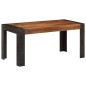 vidaXL Tavolo da Pranzo 160x80x76 cm in Legno Massello di Mango vidaXL Tavolo da Pranzo 160x80x76 cm in Legno Massello di Mango