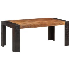 vidaXL Tavolo da Pranzo 180x90x76 cm in Legno Massello di Mango