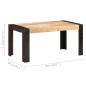 vidaXL Tavolo da Pranzo 160x80x76 cm in Legno Massello di Mango vidaXL Tavolo da Pranzo 160x80x76 cm in Legno Massello di Mango