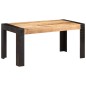 vidaXL Tavolo da Pranzo 160x80x76 cm in Legno Massello di Mango vidaXL Tavolo da Pranzo 160x80x76 cm in Legno Massello di Mango