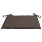 vidaXL Sedie da Giardino e Cuscini Grigio Talpa 4 pz Massello di Teak vidaXL Sedie da Giardino e Cuscini Grigio Talpa 4 pz Massello di Teak