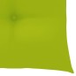 vidaXL Sedie da Giardino 2 pz Cuscini Verde Brillante in Legno di Teak vidaXL Sedie da Giardino 2 pz Cuscini Verde Brillante in Legno di Teak