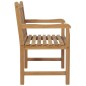 vidaXL Sedie da Giardino 2 pz con Cuscini Rosso Vino in Massello Teak vidaXL Sedie da Giardino 2 pz con Cuscini Rosso Vino in Massello Teak
